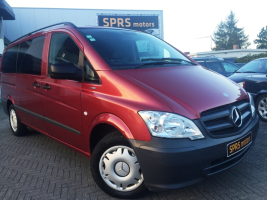 VERKOCHT  MERCEDES VITO 113 CDI DUBBELE CABINE LEDER NAVIGATIE SLECHTS 63506 KM