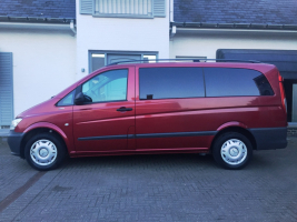 VERKOCHT  MERCEDES VITO 113 CDI DUBBELE CABINE LEDER NAVIGATIE SLECHTS 63506 KM