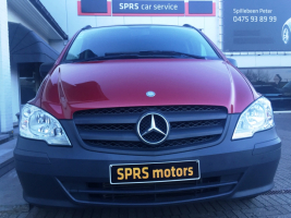 VERKOCHT  MERCEDES VITO 113 CDI DUBBELE CABINE LEDER NAVIGATIE SLECHTS 63506 KM