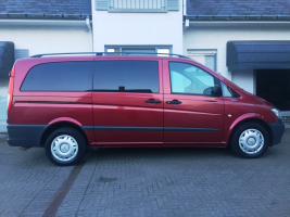 VERKOCHT  MERCEDES VITO 113 CDI DUBBELE CABINE LEDER NAVIGATIE SLECHTS 63506 KM