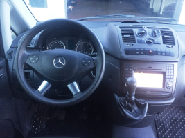 VERKOCHT  MERCEDES VITO 113 CDI DUBBELE CABINE LEDER NAVIGATIE SLECHTS 63506 KM