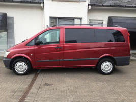 VERKOCHT  MERCEDES VITO 113 CDI DUBBELE CABINE LEDER NAVIGATIE SLECHTS 63506 KM