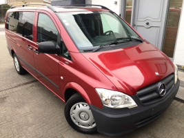 VERKOCHT  MERCEDES VITO 113 CDI DUBBELE CABINE LEDER NAVIGATIE SLECHTS 63506 KM