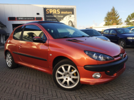 VERKOCHT  PEUGEOT 206 2,0 GTI * ALU VELGEN * 100 KW * GEKEURD * GARANTIE