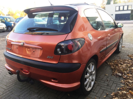 VERKOCHT  PEUGEOT 206 2,0 GTI * ALU VELGEN * 100 KW * GEKEURD * GARANTIE