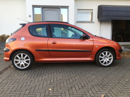 VERKOCHT  PEUGEOT 206 2,0 GTI * ALU VELGEN * 100 KW * GEKEURD * GARANTIE