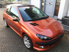 VERKOCHT  PEUGEOT 206 2,0 GTI * ALU VELGEN * 100 KW * GEKEURD * GARANTIE