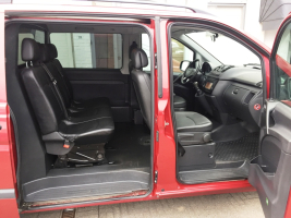 VERKOCHT  MERCEDES VITO 113 CDI DUBBELE CABINE LEDER NAVIGATIE SLECHTS 63506 KM