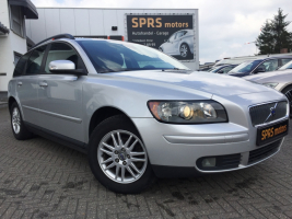 VERKOCHT  VOLVO V50 1600 DIESEL / ZILVER / LEDER INTERIEUR / GEKEURD