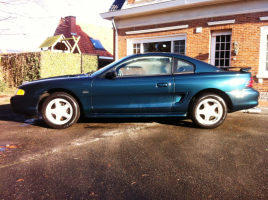 VERKOCHT  FORD MUSTANG GT 5,0 V8  17/02/1995  SLECHTS 72573 KM GEKEURD + GARANTIE