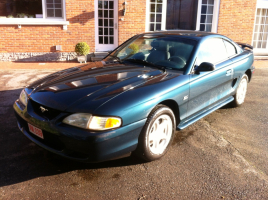 VERKOCHT  FORD MUSTANG GT 5,0 V8  17/02/1995  SLECHTS 72573 KM GEKEURD + GARANTIE