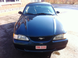 VERKOCHT  FORD MUSTANG GT 5,0 V8  17/02/1995  SLECHTS 72573 KM GEKEURD + GARANTIE