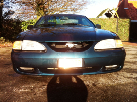 VERKOCHT  FORD MUSTANG GT 5,0 V8  17/02/1995  SLECHTS 72573 KM GEKEURD + GARANTIE