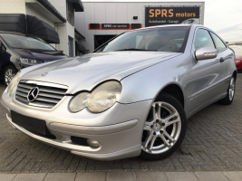 VERKOCHT  MERCEDES C220 CDI COUPE * ZILVER METAAL * DIGITALE AIRCO * ALU VELGEN * GEKEURD * GARANTIE