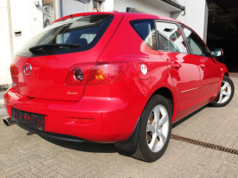 VERKOCHT  MAZDA 3 1,6 BENZINE MET SLECHTS 58895 KM !  * GEKEURD * GARANTIE