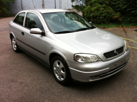 VERKOCHT  OPEL ASTRA G 1,4 BENZ  04/05/2002  56749 KM  GEKEURD + GARANTIE