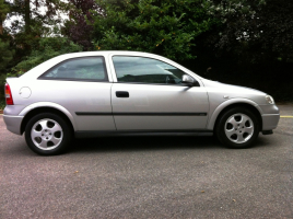 VERKOCHT  OPEL ASTRA G 1,4 BENZ  04/05/2002  56749 KM  GEKEURD + GARANTIE