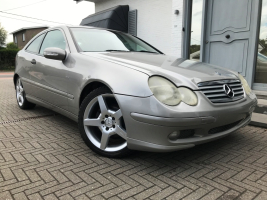 VERKOCHT  MERCEDES C180  BENZINE COUPE  17/02/2005  154260 KM