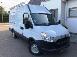 IVECO DAILY 35S15 VERHOOGD + DAKREK + SLECHTS 117.495 KM  BJ 2013  EURO 5  8513 EURO NETTO